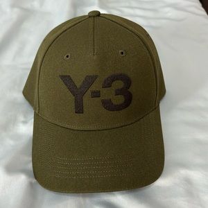Adidas Y-3 Logo Cap Olive